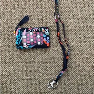 Vera Bradley lanyard
